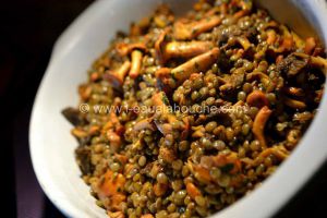 Recette Lentilles Aux Chanterelles