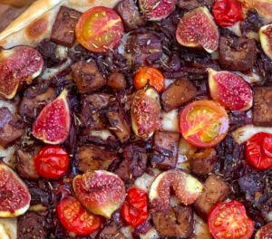 Recette Tarte aux figues sucrée-salée