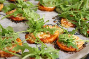 Recette Mini-pizzas de patate douce