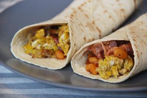 Recette Breakfast burritos