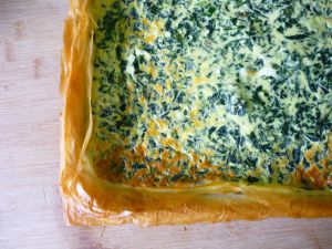 Recette Croustillant de blettes et fromage frais