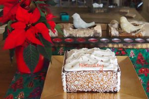 Recette Christmas Cake en habit de fête