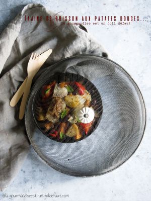 Recette Tajine de poisson à la patate douce