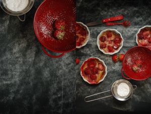 Recette Flaugnarde aux fraises
