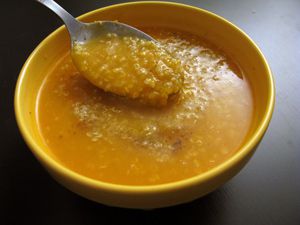 Recette Soupe de courge au quinoa