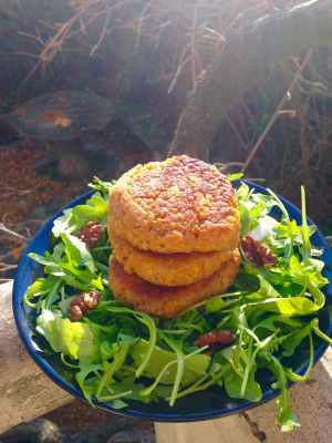 Recette Steaks de lentilles corail à l’indienne (vegan)