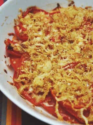 Recette Crumble de tomates