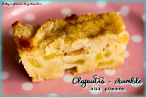 Recette Clafoutis – crumble aux pommes