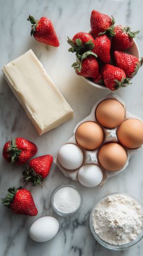 Recette Strawberry Cream Cheese Pound Cake – A Classic Recipe with a Sweet Twist