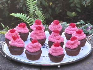 Recette Cupcake choco framboise