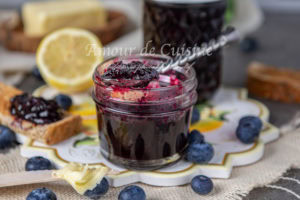 Recette Confiture de myrtilles au micro-ondes