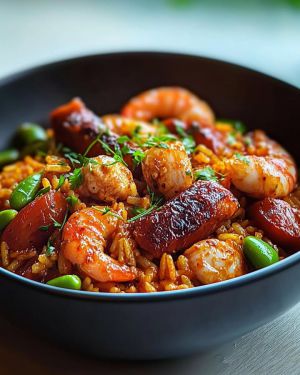 Recette Jambalaya Créole Savoureuse : Recette Authentique et Facile à Préparer