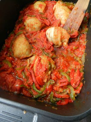 Recette Poulet basquaise