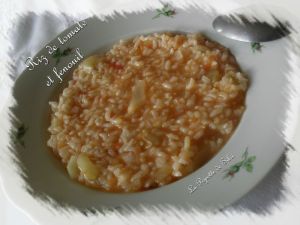 Recette Riz de tomate et fenouil
