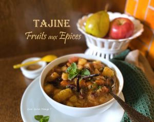 Recette Exquise gourmandise – Tajine de fruits aux épices {inspiration Philippe Conticini}