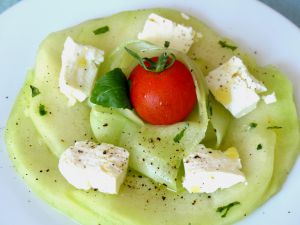 Recette Salade de melon, concombre et fêta