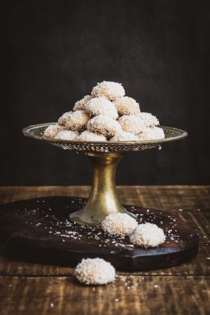 Recette Biscuits boule de coco, une invitation au bonheur