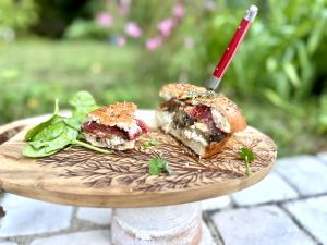 Recette Burger végétarien aux aubergines