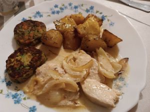 Recette Escalopes de poulet sauce champagne