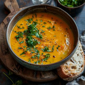 Recette Velouté de carottes au curry : Recette facile et savoureuse