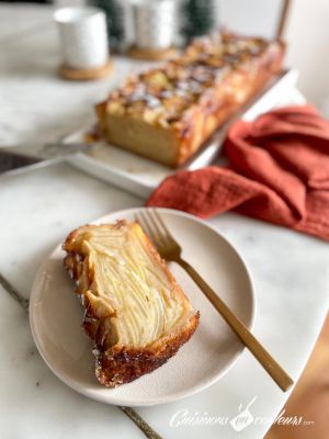 Recette Gâteau invisible aux pommes