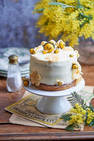 Recette Gâteau abeille au miel, un si joli layer cake