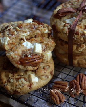 Recette Cookies Noix de Pecan Chocolat Blanc