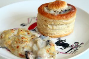 Recette Vols au vent fenouil et champignons (végétarien)