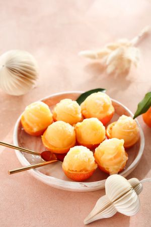 Recette Sorbet à la clémentine de Corse