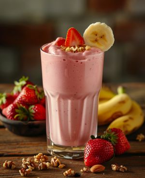 Recette Smoothie Banane Fraise : Découvrez Mes Astuces pour un Délice Sain et Facile