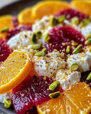 Recette Salade Betteraves Oranges : Recette Facile et Savoureuse