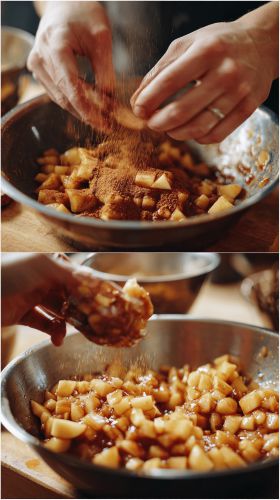 Recette Sweet & Spicy Apple Pie Dip Salsa: A Festive Twist