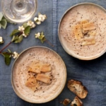 Recette Cappuccino aux champignons et foie gras