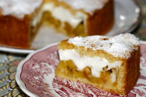 Recette Gâteau-tarte soufflé aux pommes