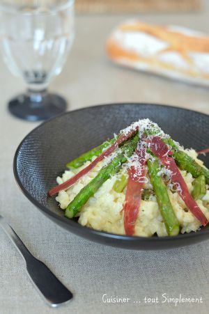 Recette Risotto Asperges - Jambon Ibérique