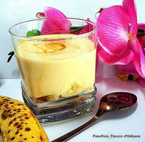 Recette Mousse mascarpone bananes miel spéculos