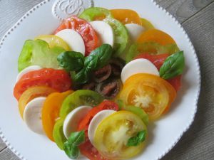 Recette Tomate mozzarella vegan