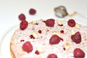 Recette Cake crumble framboise