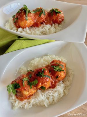 Recette Boulettes de cabillaud à la sauce tomate