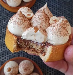 Recette Tartelettes Cappuccino Chocolat noisette