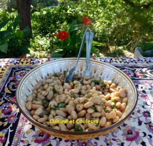 Recette Salade de haricots blancs à la syrienne