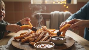 Recette Churros maison fumants : le goûter convivial qui séduit petits et grands
