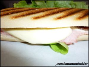 Recette Panini jambon fromage