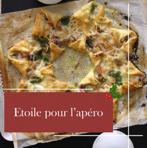 Recette Festive : Étoile Apéritive Gourmande