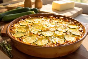 Recette Ce gratin de courgettes cache un truc imparable (même les enfants en redemandent)
