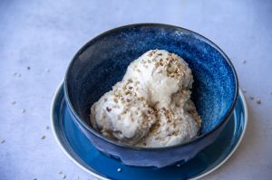 Recette Glace au sésame blanc facile