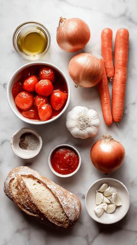 Recette Middle-of-Winter Tomato Soup: Cozy Comfort with Fresh Flavor
