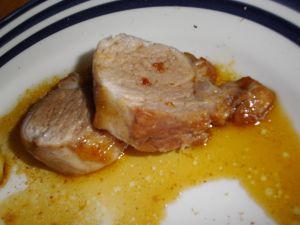 Recette Filet mignon de porc au miel vanillé