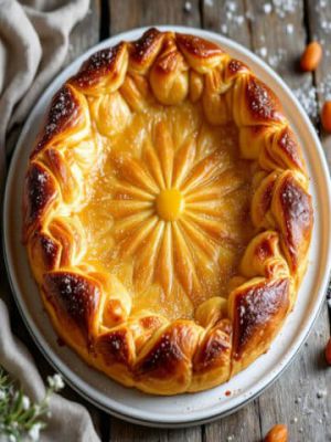 Recette Galette des Rois à la bretonne - sans pâte feuilletée