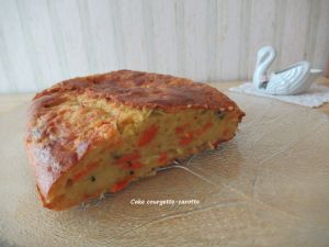 Recette Cake courgette-carotte
